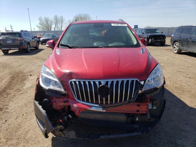 KL4CJASB3FB211120 - 2015 BUICK ENCORE RED photo 5