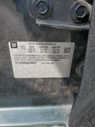 1G11E5SA4GU122977 - 2016 CHEVROLET MALIBU LIM LTZ CHARCOAL photo 13