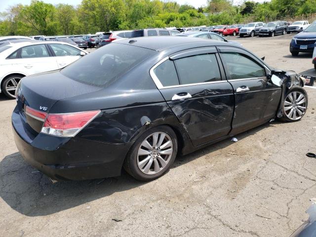 1HGCP3F86BA001384 - 2011 HONDA ACCORD EXL BLACK photo 3