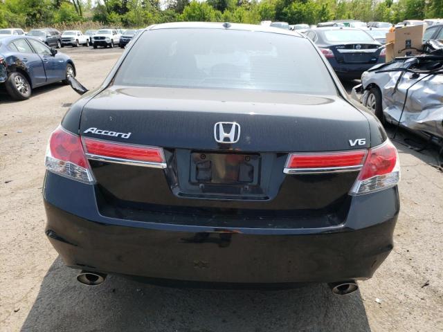 1HGCP3F86BA001384 - 2011 HONDA ACCORD EXL BLACK photo 6