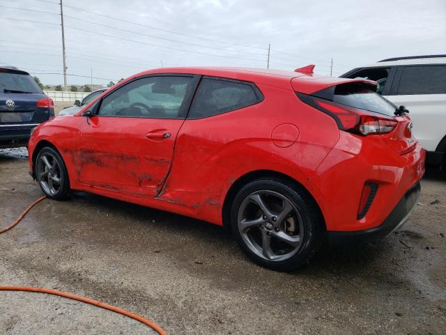 KMHTG6AFXKU013151 - 2019 HYUNDAI VELOSTER BASE RED photo 2