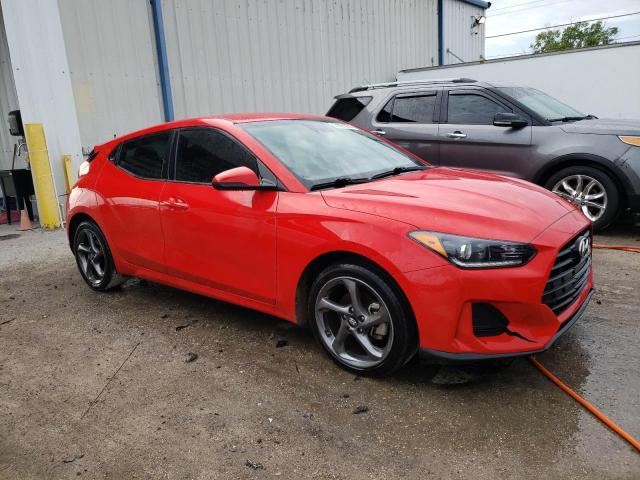 KMHTG6AFXKU013151 - 2019 HYUNDAI VELOSTER BASE RED photo 4