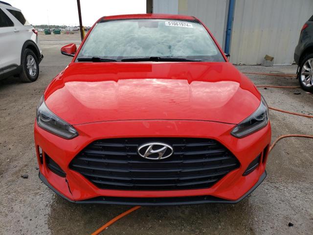 KMHTG6AFXKU013151 - 2019 HYUNDAI VELOSTER BASE RED photo 5