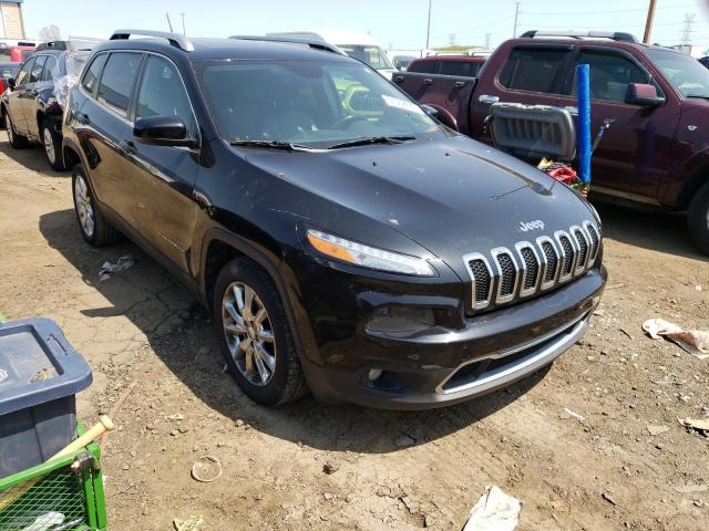 1C4PJLDS9EW283463 - 2014 JEEP CHEROKEE LIMITED BLACK photo 4