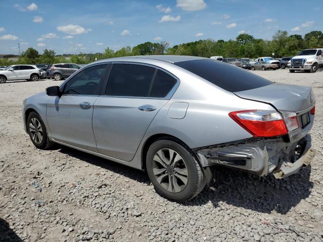 1HGCR2F33DA128041 - 2013 HONDA ACCORD LX SILVER photo 2