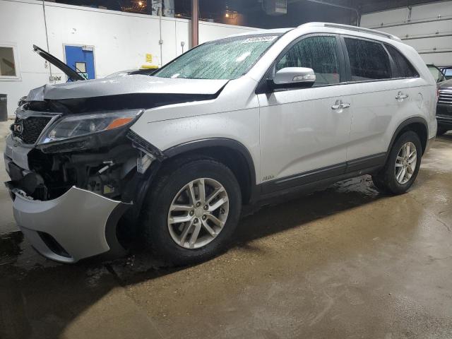 5XYKTDA7XFG621672 - 2015 KIA SORENTO LX SILVER photo 1