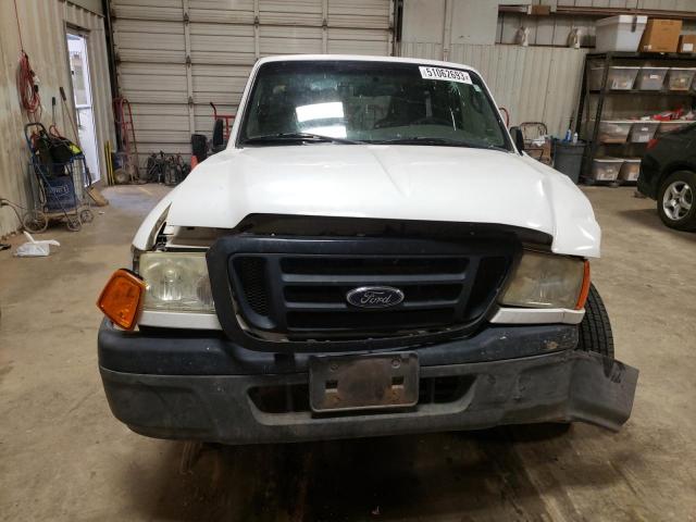 1FTYR10U34PA84491 - 2004 FORD RANGER WHITE photo 5