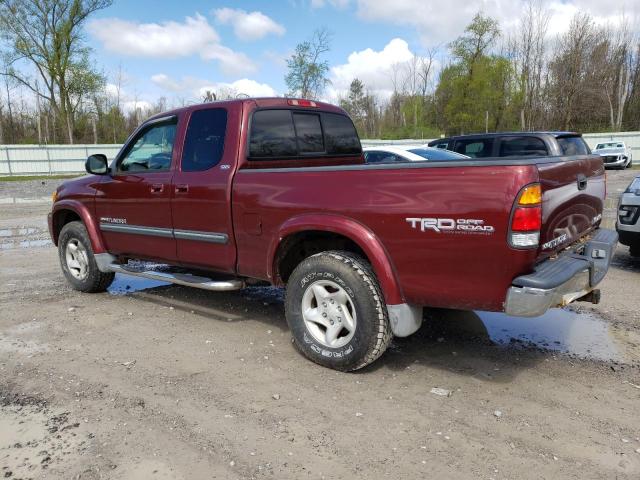 5TBBT44154S454816 - 2004 TOYOTA TUNDRA ACCESS CAB SR5 RED photo 2