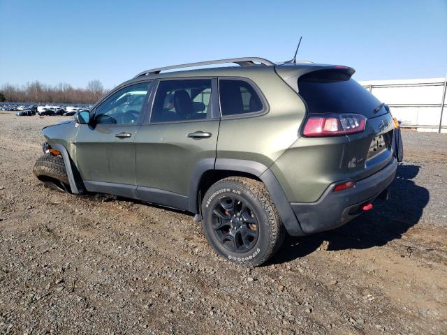 1C4PJMBX9KD317171 - 2019 JEEP CHEROKEE TRAILHAWK GREEN photo 2