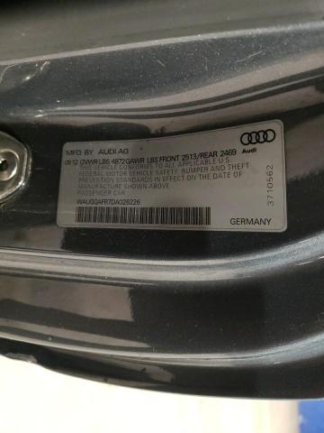 WAUGGAFR7DA026226 - 2013 AUDI S5 PREMIUM PLUS ნაცრისფერი ფოტო 12