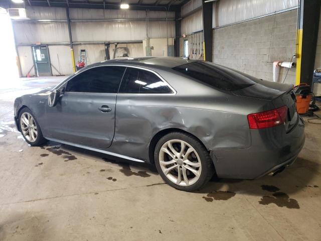 WAUGGAFR7DA026226 - 2013 AUDI S5 PREMIUM PLUS ნაცრისფერი ფოტო 2