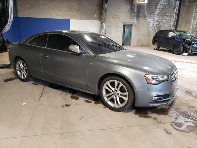WAUGGAFR7DA026226 - 2013 AUDI S5 PREMIUM PLUS ნაცრისფერი ფოტო 4