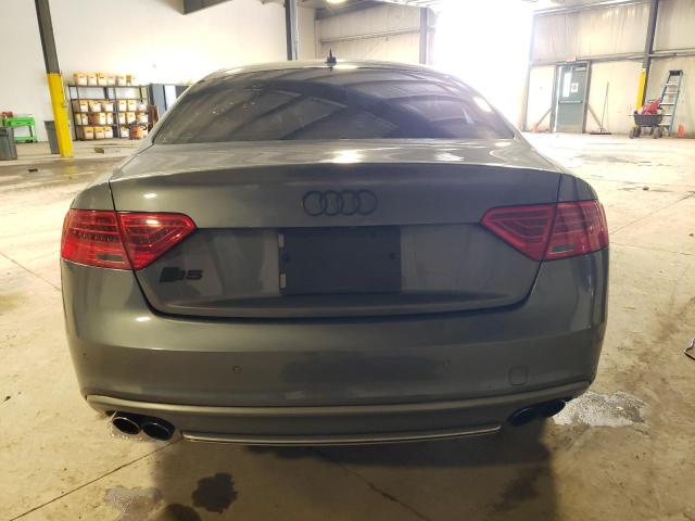 WAUGGAFR7DA026226 - 2013 AUDI S5 PREMIUM PLUS ნაცრისფერი ფოტო 6