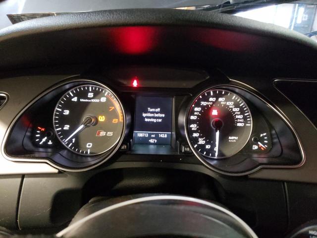 WAUGGAFR7DA026226 - 2013 AUDI S5 PREMIUM PLUS ნაცრისფერი ფოტო 9