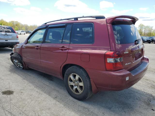 JTEEP21A570199976 - 2007 TOYOTA HIGHLANDER SPORT BURGUNDY photo 2