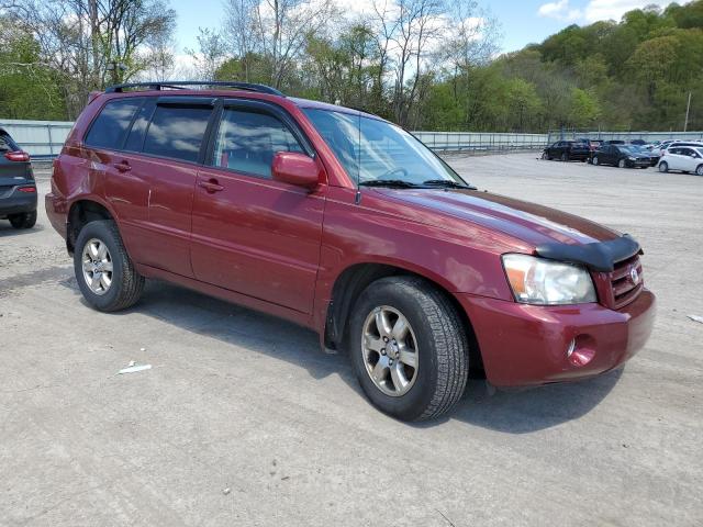 JTEEP21A570199976 - 2007 TOYOTA HIGHLANDER SPORT BURGUNDY photo 4