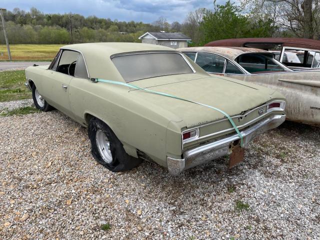 138176B167007 - 1966 CHEVROLET CHEVELL SS BEIGE photo 3