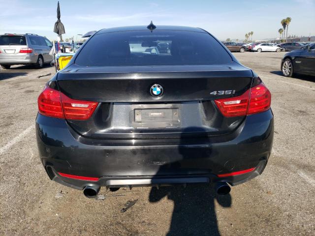 WBA4B1C51GG242173 - 2016 BMW 435 I GRAN COUPE BLACK photo 6