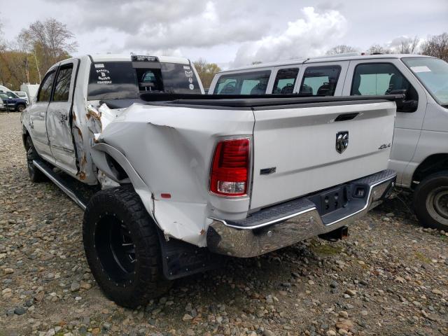 3C63RRJL7JG354151 - 2018 RAM 3500 LARAMIE WHITE photo 2