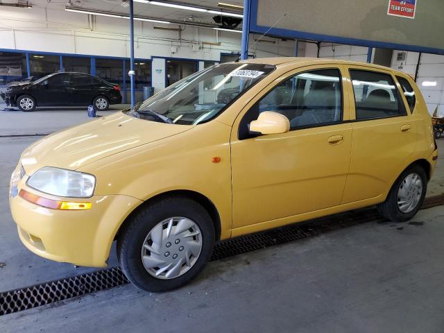 KL1TD62694B187245 - 2004 CHEVROLET AVEO YELLOW photo 1