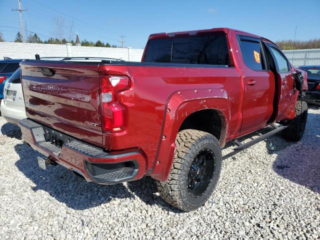 1GCUYEEL6MZ220738 - 2021 CHEVROLET SILVERADO K1500 RST RED photo 3