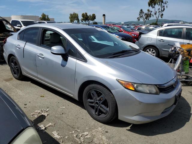 2HGFB2F57CH603354 - 2012 HONDA CIVIC LX SILVER photo 4