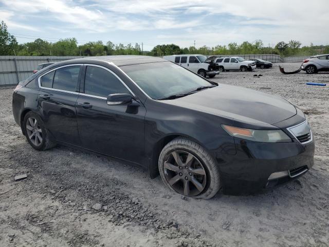 19UUA8F52CA030407 - 2012 ACURA TL BLACK photo 4