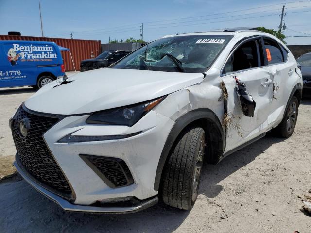 JTJSARBZ9M2203384 - 2021 LEXUS NX 300 BASE Beyaz fotoğraf 1