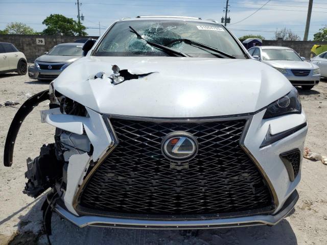 JTJSARBZ9M2203384 - 2021 LEXUS NX 300 BASE WHITE photo 5