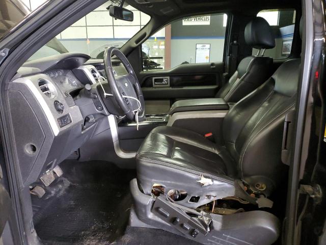 1FTFX1ET9BFA65007 - 2011 FORD F150 SUPER CAB BLACK photo 7