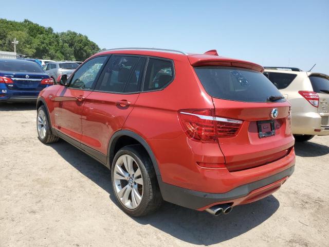 5UXWX9C59G0D63832 - 2016 BMW X3 XDRIVE28I RED photo 2