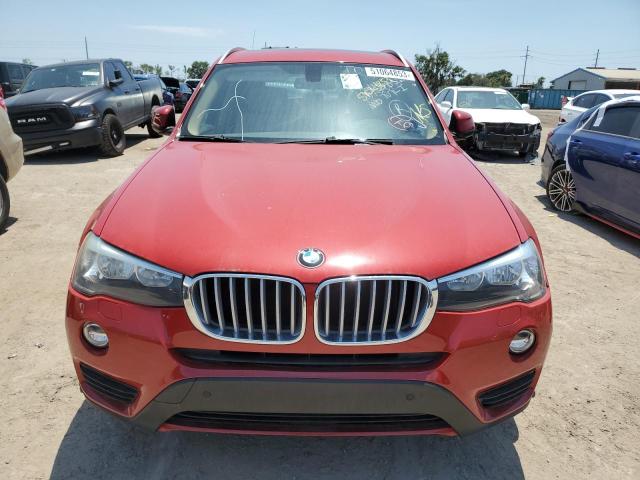 5UXWX9C59G0D63832 - 2016 BMW X3 XDRIVE28I RED photo 5