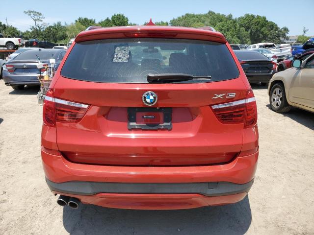 5UXWX9C59G0D63832 - 2016 BMW X3 XDRIVE28I RED photo 6