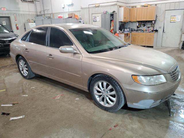 KMHFC46F57A142350 - 2007 HYUNDAI AZERA SE BEIGE photo 4