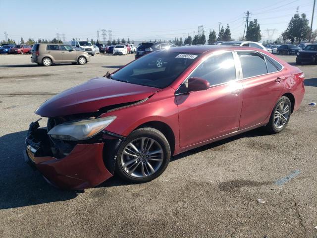4T1BF1FK9GU503790 - 2016 TOYOTA CAMRY LE RED photo 1