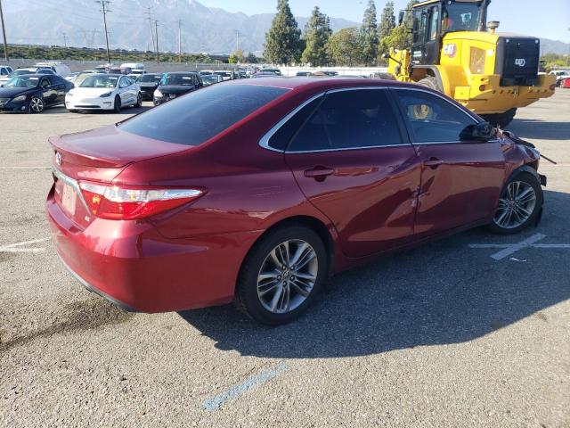 4T1BF1FK9GU503790 - 2016 TOYOTA CAMRY LE RED photo 3