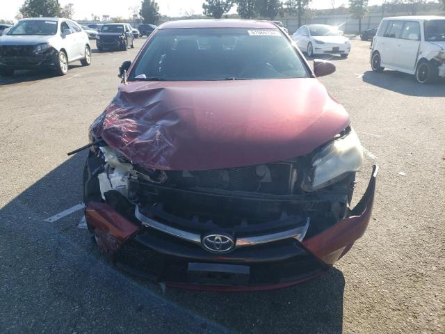 4T1BF1FK9GU503790 - 2016 TOYOTA CAMRY LE RED photo 5