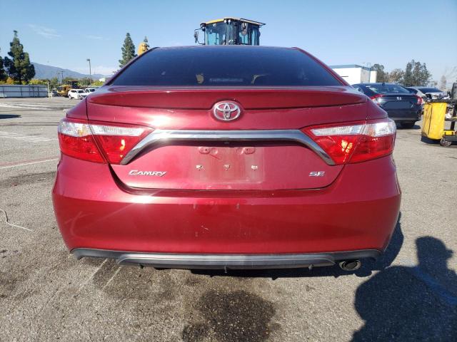 4T1BF1FK9GU503790 - 2016 TOYOTA CAMRY LE RED photo 6