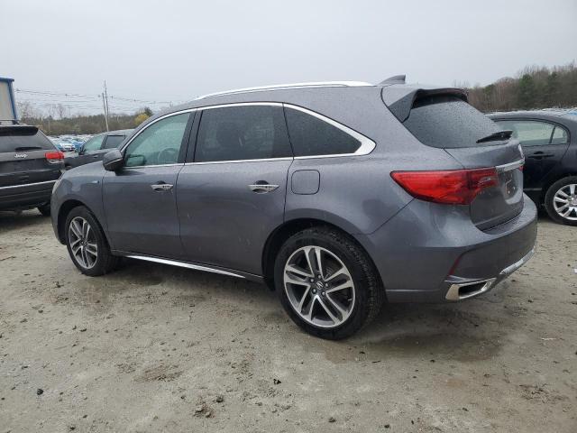 5J8YD7H72JL001332 - 2018 ACURA MDX SPORT HYBRID ADVANCE GRAY photo 2
