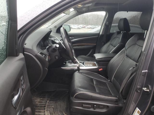 5J8YD7H72JL001332 - 2018 ACURA MDX SPORT HYBRID ADVANCE GRAY photo 7
