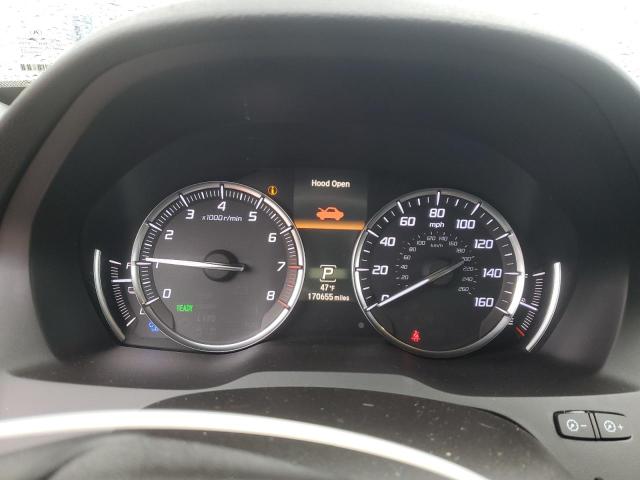 5J8YD7H72JL001332 - 2018 ACURA MDX SPORT HYBRID ADVANCE GRAY photo 9