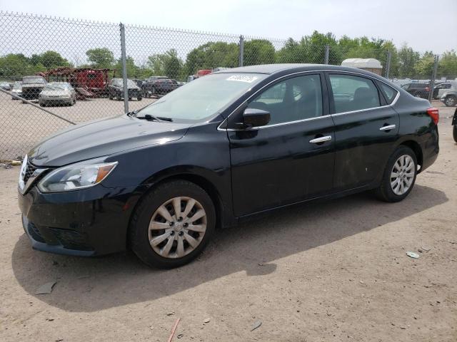 3N1AB7AP8GY309981 - 2016 NISSAN SENTRA S BLACK photo 1