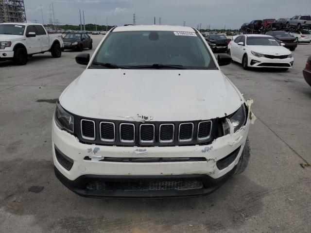 3C4NJDAB8JT136522 - 2018 JEEP COMPASS SPORT WHITE photo 5