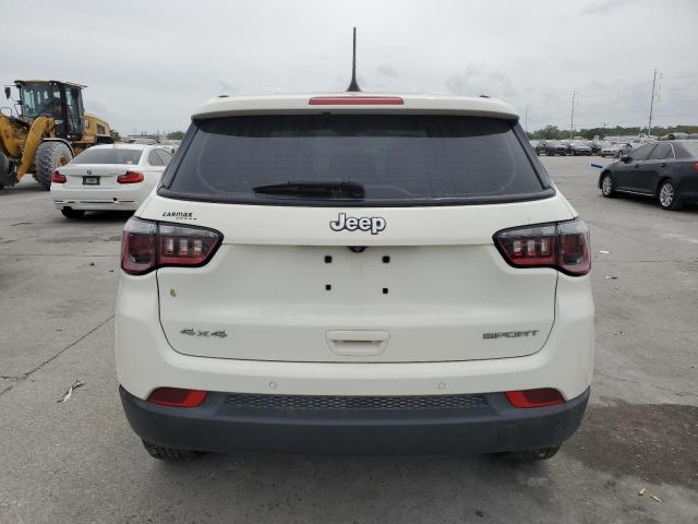 3C4NJDAB8JT136522 - 2018 JEEP COMPASS SPORT WHITE photo 6