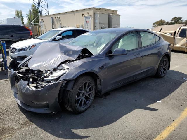 5YJ3E1EA3PF502843 - 2023 TESLA MODEL 3 WHITE photo 1