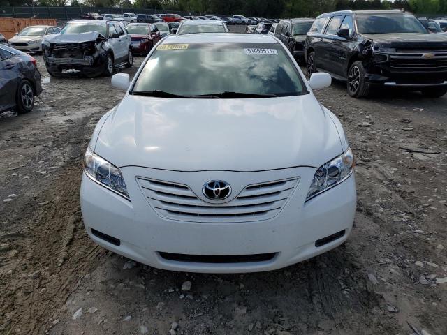 4T1BE46K77U670122 - 2007 TOYOTA CAMRY CE WHITE photo 5