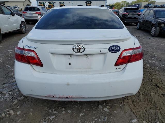 4T1BE46K77U670122 - 2007 TOYOTA CAMRY CE WHITE photo 6