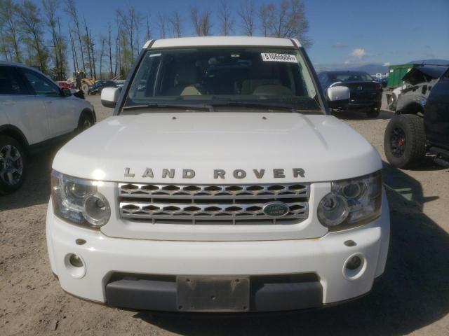 SALAG2D45BA580263 - 2011 LAND ROVER LR4 HSE WHITE photo 5