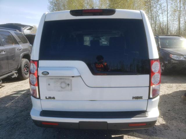 SALAG2D45BA580263 - 2011 LAND ROVER LR4 HSE WHITE photo 6