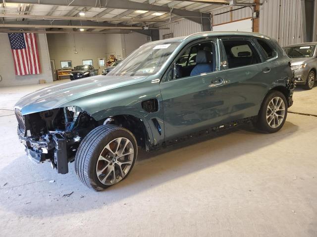 5UX43EU04R9S95319 - 2024 BMW X5 XDRIVE50E TEAL photo 1